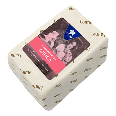 Сыр Алиса со вкусом топленого молока 50% Laime 200 г БЗМЖ
