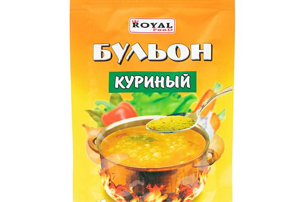  Бульон куриный RoyalFood 100 г в интернет-магазине продуктов с Преображенского рынка Apeti.ru