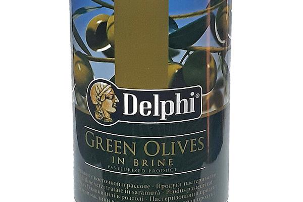  Оливки Delphi с косточкой 400 г в интернет-магазине продуктов с Преображенского рынка Apeti.ru