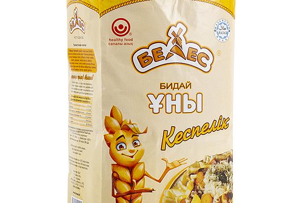  Мука пшеничная Белес домашняя 2 кг в интернет-магазине продуктов с Преображенского рынка Apeti.ru
