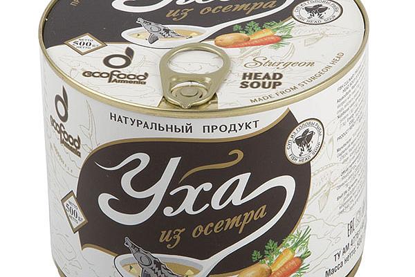  Уха из осетра Ecofood 500 г в интернет-магазине продуктов с Преображенского рынка Apeti.ru