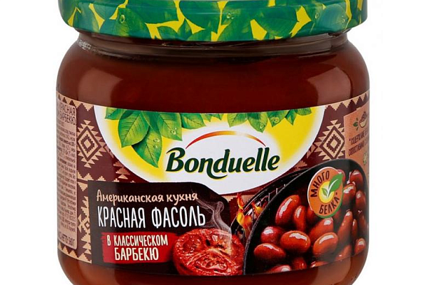  Фасоль Bonduelle красная в классическом барбекю с/б 360 г в интернет-магазине продуктов с Преображенского рынка Apeti.ru