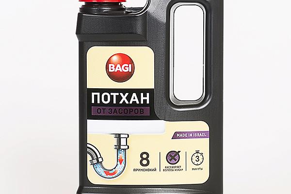  Средство от засоров Bagi потхан 600 г в интернет-магазине продуктов с Преображенского рынка Apeti.ru