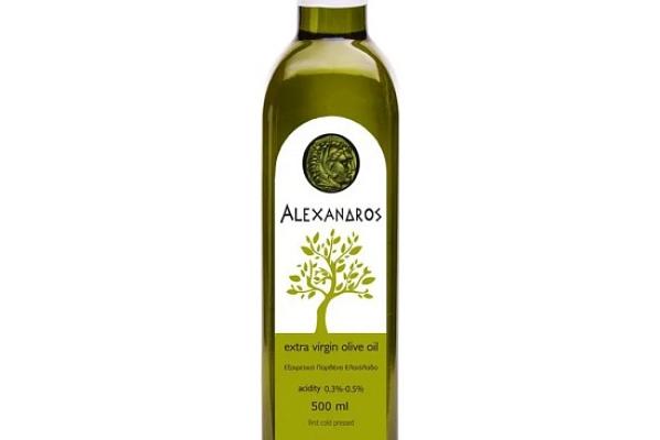  Масло оливковое Alexandros Extra Virgin стекло 500 мл  в интернет-магазине продуктов с Преображенского рынка Apeti.ru