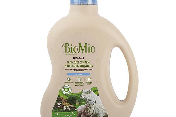  Гель для стирки и пятновыводитель BioMio Bio-Soft-2 in 1 без запаха 1,5 л в интернет-магазине продуктов с Преображенского рынка Apeti.ru