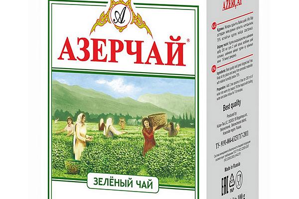  Чай зеленый Азерчай 100 г в интернет-магазине продуктов с Преображенского рынка Apeti.ru