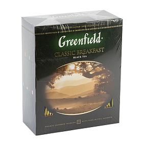  Чай черный Greenfield Classic Breakfast 100 пак в интернет-магазине свежих фермерских продуктов Apeti.ru