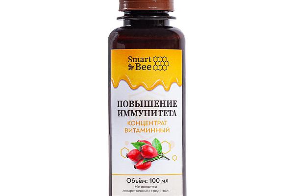  Повышение иммунитета Smart Bee концентрат витаминный 100 мг в интернет-магазине продуктов с Преображенского рынка Apeti.ru