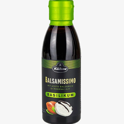  Крем Соус Kuhne бальзамический с базиликом 215 мл в интернет-магазине свежих фермерских продуктов Apeti.ru