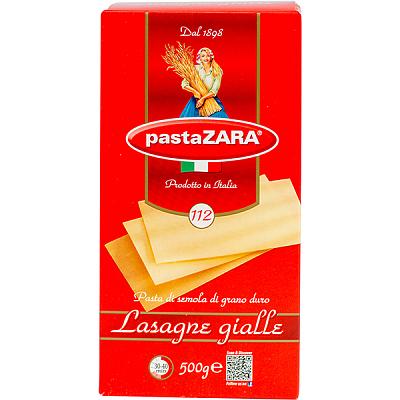  Макаронные изделия Pasta Zara лазанья №112 500 г в интернет-магазине свежих фермерских продуктов Apeti.ru