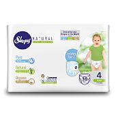 Трусики Sleepy Natural (4\ Maxi 7-14 кг) 30 шт