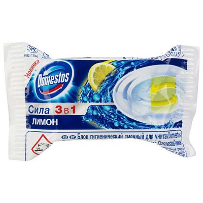 Блок сменный для унитаза Domestos лимон 40 г в Apeti.ru Блок сменный для унитаза Domestos лимон 40 г в интернет-магазине свежих фермерских продуктов Apeti.ru