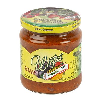 Икра овощная Лучшие рецепты любительская по-домашнему 450 г
