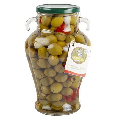  Оливки "Дары Деметры" фаршированные ассорти 1700 мл в интернет-магазине свежих фермерских продуктов Apeti.ru