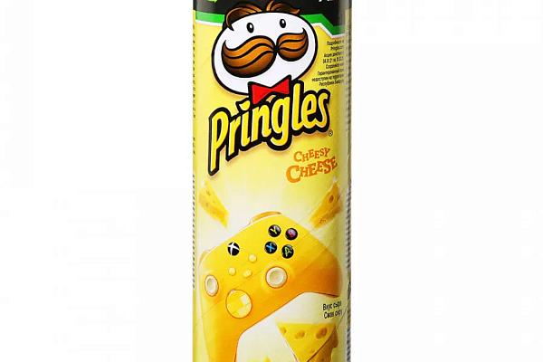 Чипсы Pringles картофельные со вкусом сыра 165 г в интернет-магазине продуктов с Преображенского рынка Apeti.ru