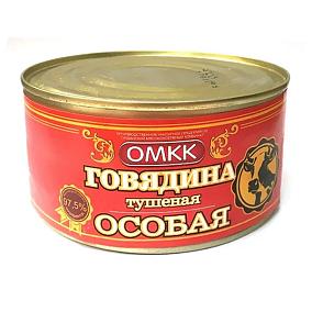  Говядина тушеная "ОМКК" особая 325 г в интернет-магазине свежих фермерских продуктов Apeti.ru