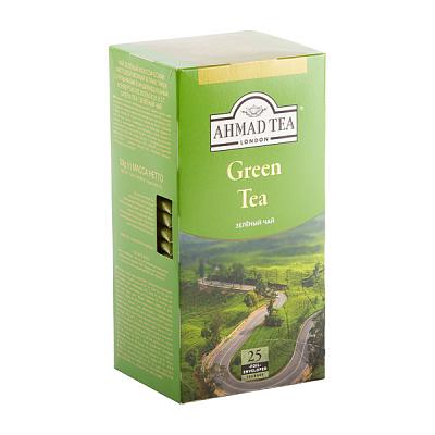  Чай зеленый Ahmad Tea 25 пак в интернет-магазине свежих фермерских продуктов Apeti.ru