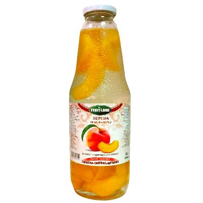  Компот Fruitland персик 1 л в интернет-магазине свежих фермерских продуктов Apeti.ru