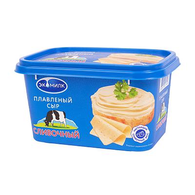  Сыр плавленый Экомилк сливочный 350 г  БЗМЖ в интернет-магазине свежих фермерских продуктов Apeti.ru