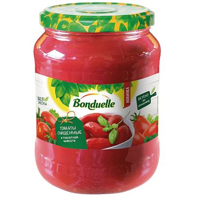 Томаты очищенные в мякоти 680 гр Bonduelle