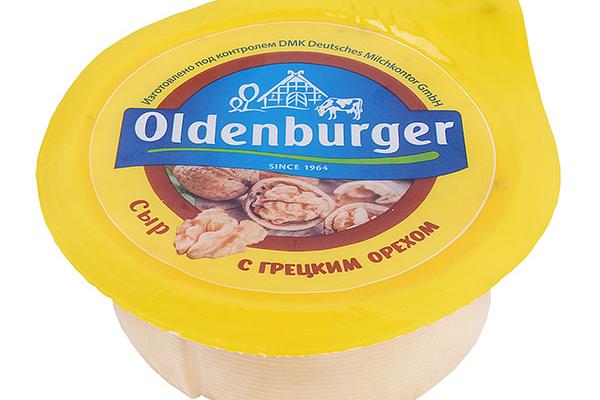  Сыр Oldenburger с грецким орехом 50% 350 г в интернет-магазине продуктов с Преображенского рынка Apeti.ru
