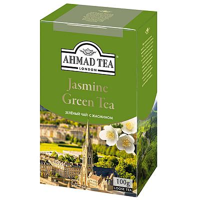 Чай зеленый Ahmad Tea с жасмином 100 г в Apeti.ru Чай зеленый Ahmad Tea с жасмином 100 г в интернет-магазине свежих фермерских продуктов Apeti.ru