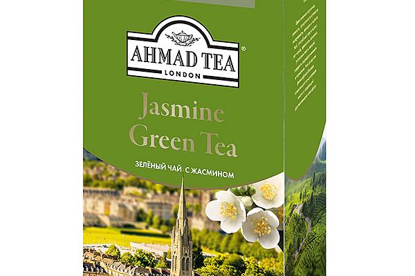  Чай зеленый Ahmad Tea с жасмином 100 г в интернет-магазине продуктов с Преображенского рынка Apeti.ru