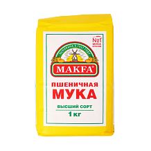 Мука пшеничная Makfa высший сорт 1 кг
