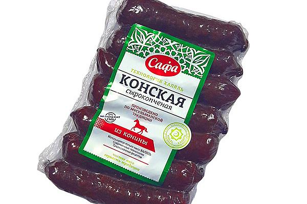  Колбаски сырокопченые Сафа Конские 1 кг в/у в интернет-магазине продуктов с Преображенского рынка Apeti.ru