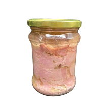 Тунец желтоперый натуральный с добавлением масла 500 г