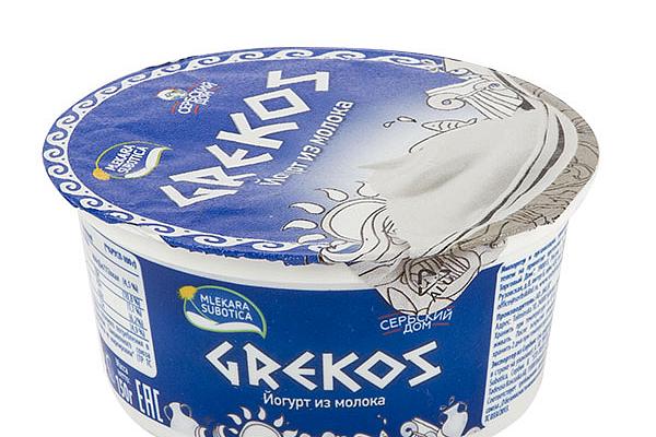  Йогурт Grekos греческий 9% 150 г в интернет-магазине продуктов с Преображенского рынка Apeti.ru