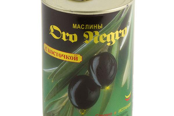  Маслины Oro Negro с косточкой 480 г в интернет-магазине продуктов с Преображенского рынка Apeti.ru