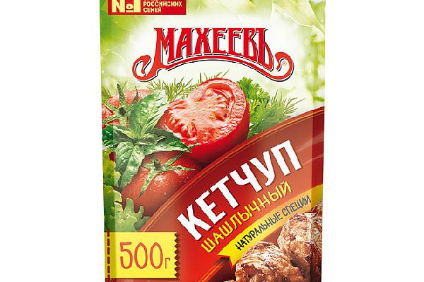  Кетчуп "Махеевъ" шашлычный 500 г в интернет-магазине продуктов с Преображенского рынка Apeti.ru
