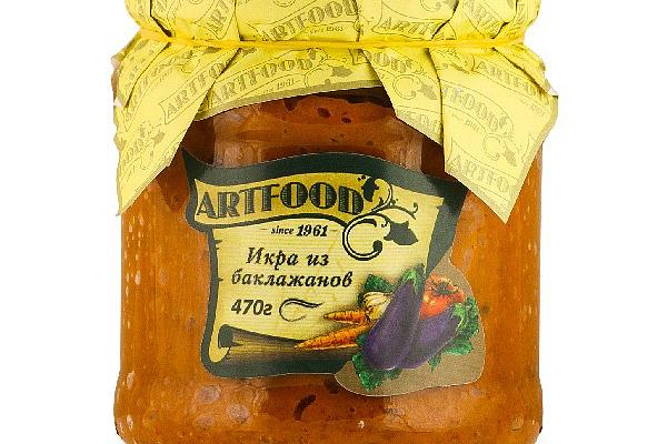  Икра баклажанная Artfood 470 г в интернет-магазине продуктов с Преображенского рынка Apeti.ru