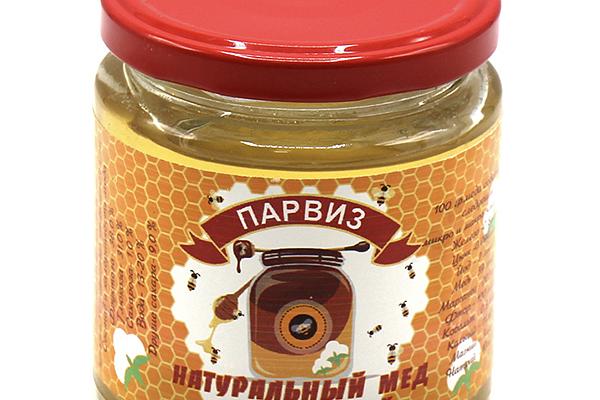  Мед хлопковый натуральный Парвиз 500 г в интернет-магазине продуктов с Преображенского рынка Apeti.ru