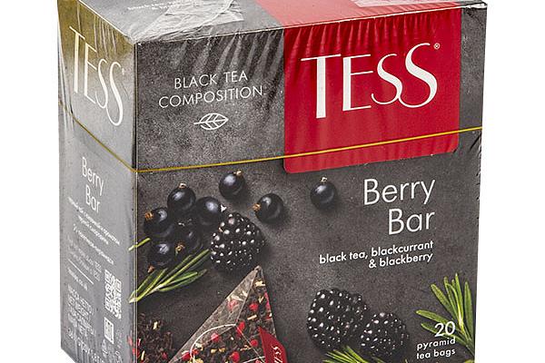  Чай черный Tess Berry Bar пирамидки 20 шт*1,8 г в интернет-магазине продуктов с Преображенского рынка Apeti.ru