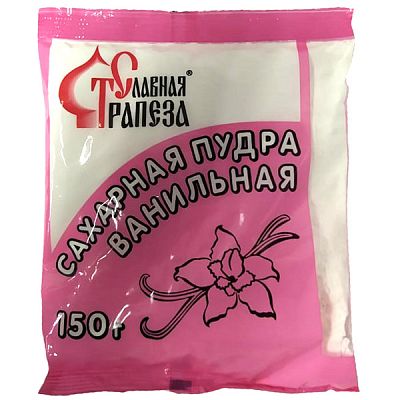 Сахарная пудра Славная Трапеза ванильная 150 г