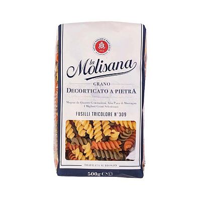 Макаронные изделия La Molisana Fusilli с томатом и шпинатом  n.309 500 г