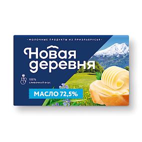  Масло сладко-сливочное несоленое Новая Деревня 72,5% 180 г БЗМЖ в интернет-магазине свежих фермерских продуктов Apeti.ru