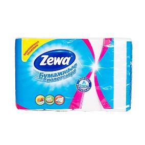  Полотенца бумажные Zewa Premium двухслойные 4 шт в интернет-магазине свежих фермерских продуктов Apeti.ru