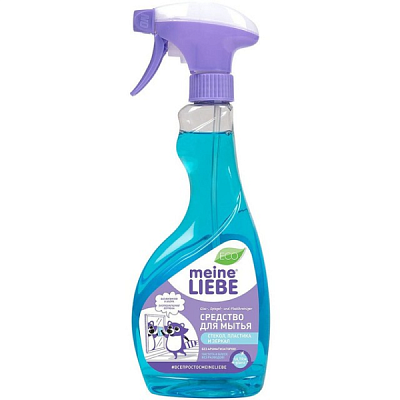 Средство для мытья стекол, пластика и зеркал MEINE LIEBE 500мл в Apeti.ru Средство для мытья стекол, пластика и зеркал MEINE LIEBE 500мл в интернет-магазине свежих фермерских продуктов Apeti.ru