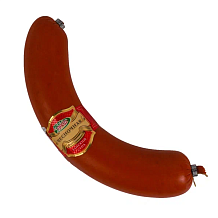 Колбаса полукопченая ЭкоПрод чесночная натуральная оболочка