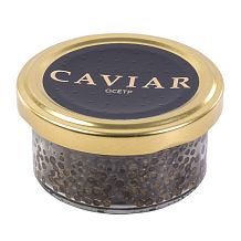 Черная икра осетровых Caviar  забойная 50 г