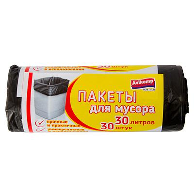 Мешки для мусора Avikomp 30 л 30 шт в Apeti.ru Мешки для мусора Avikomp 30 л 30 шт в интернет-магазине свежих фермерских продуктов Apeti.ru