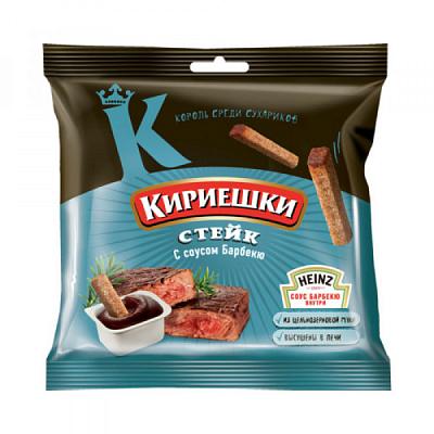  Сухарики Кириешки стейк с соусом барбекю 60 г в интернет-магазине свежих фермерских продуктов Apeti.ru