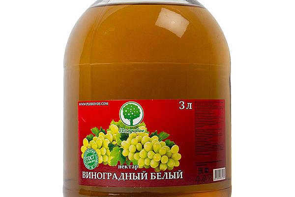  Нектар Виноградный Белый 3 л в интернет-магазине продуктов с Преображенского рынка Apeti.ru