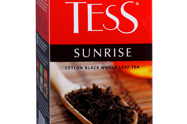  Чай черный Tess Sunrise крупнолистовой цейлонский 100 г в интернет-магазине продуктов с Преображенского рынка Apeti.ru