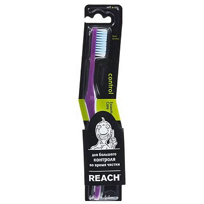 Зубная щетка Reach Control мягкая 1 шт