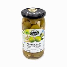Оливки Delphi с Кешью 350 г