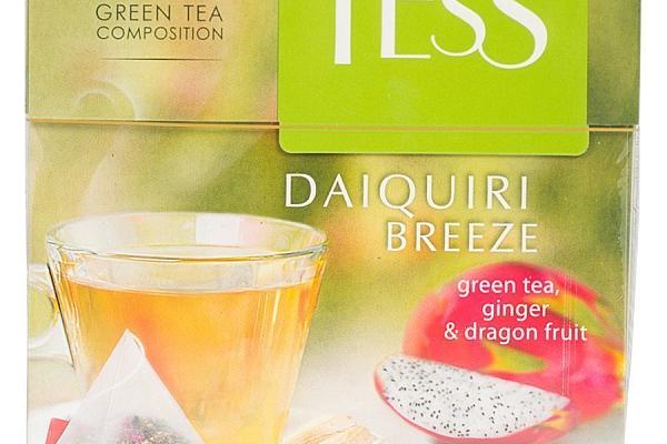  Чай зеленый Tess Daiquiri Breeze 20 пирамидок в интернет-магазине продуктов с Преображенского рынка Apeti.ru